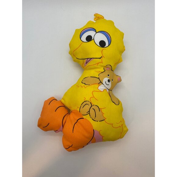 Vintage Sesame Street Big Bird with Teddy Bear Plush - Picture 2 of 4